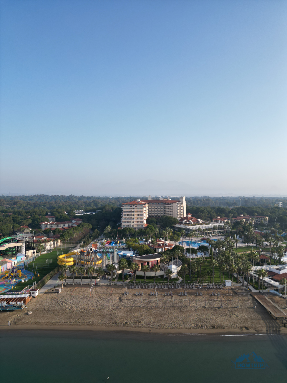 отель Беллис Белек кадры с дрона