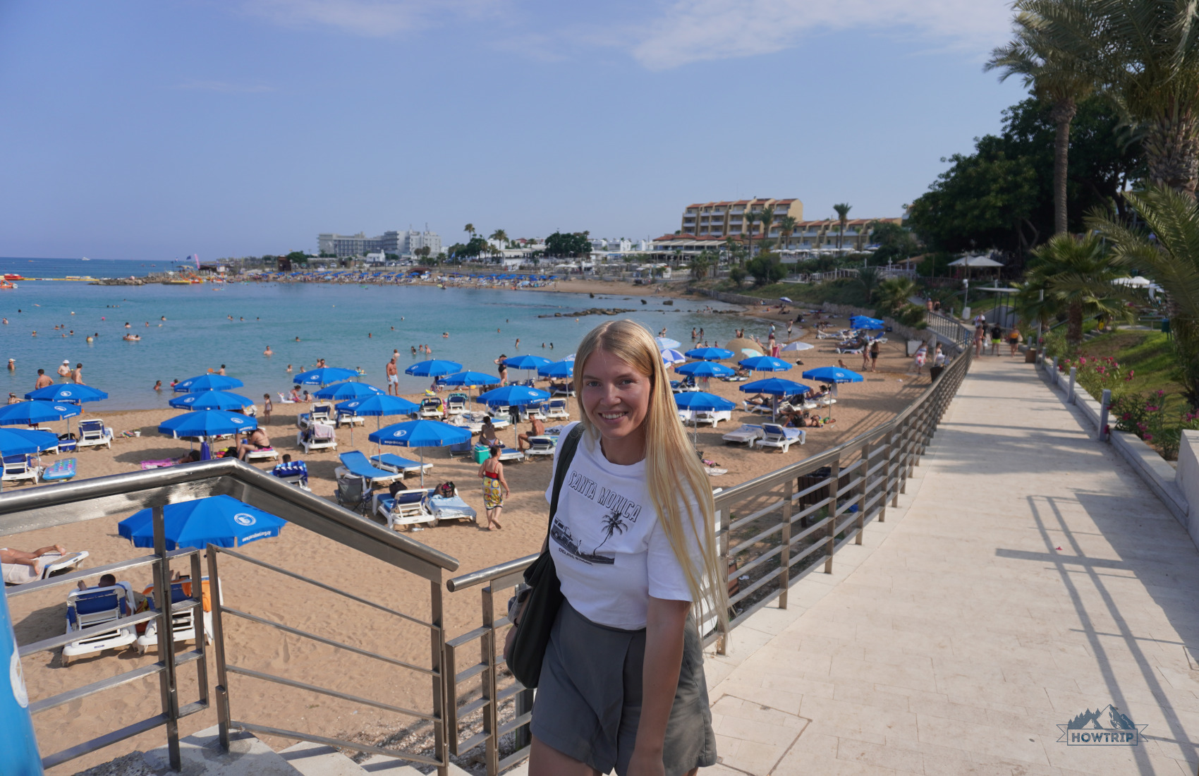 пляж на Кипре