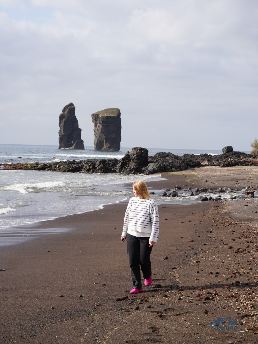 пляж в Португалии Азоры пляж в Португалии Азоры