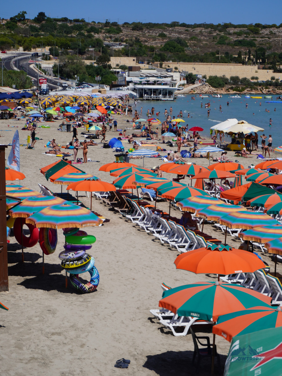 пляж на Мальте