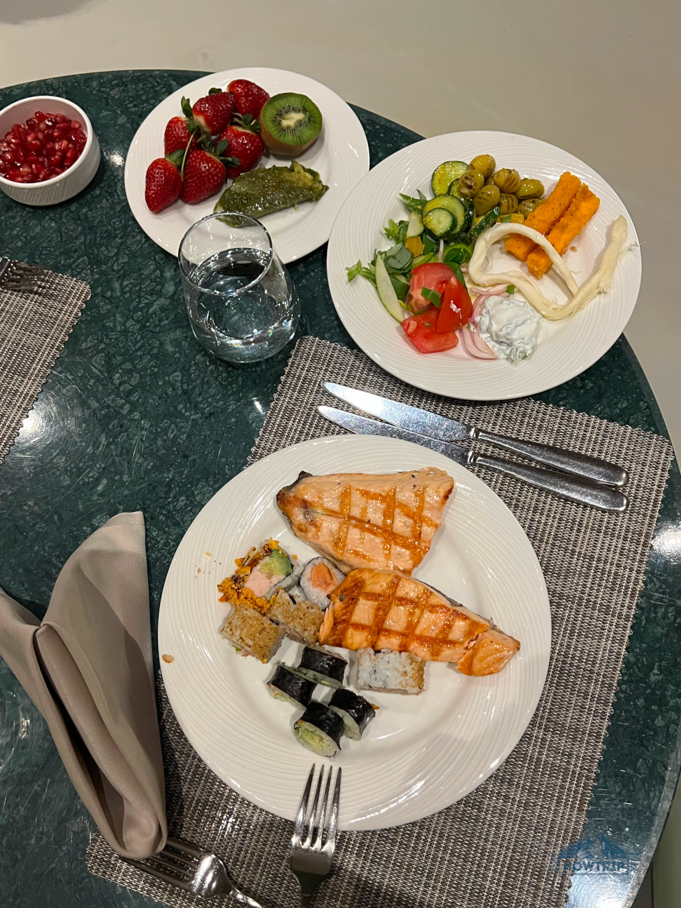 ужин в отеле Voyage Belek 2 ужин в отеле Voyage Belek 2