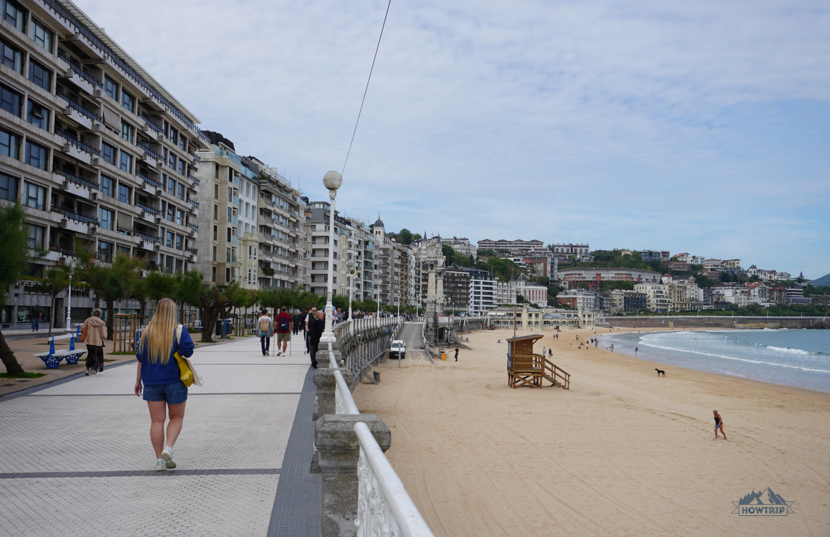 Сан Себастьян побережье и главный пляж